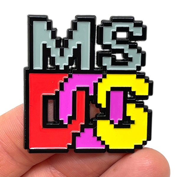 Ms Paint Enamel Pin Etsy
