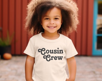 Cousin Crew Tee| Family bond t-shirt| Cousin Crew| Custom Cousin Shirts| Cousins forever shirts| unique cousin gift| custom family reunion|