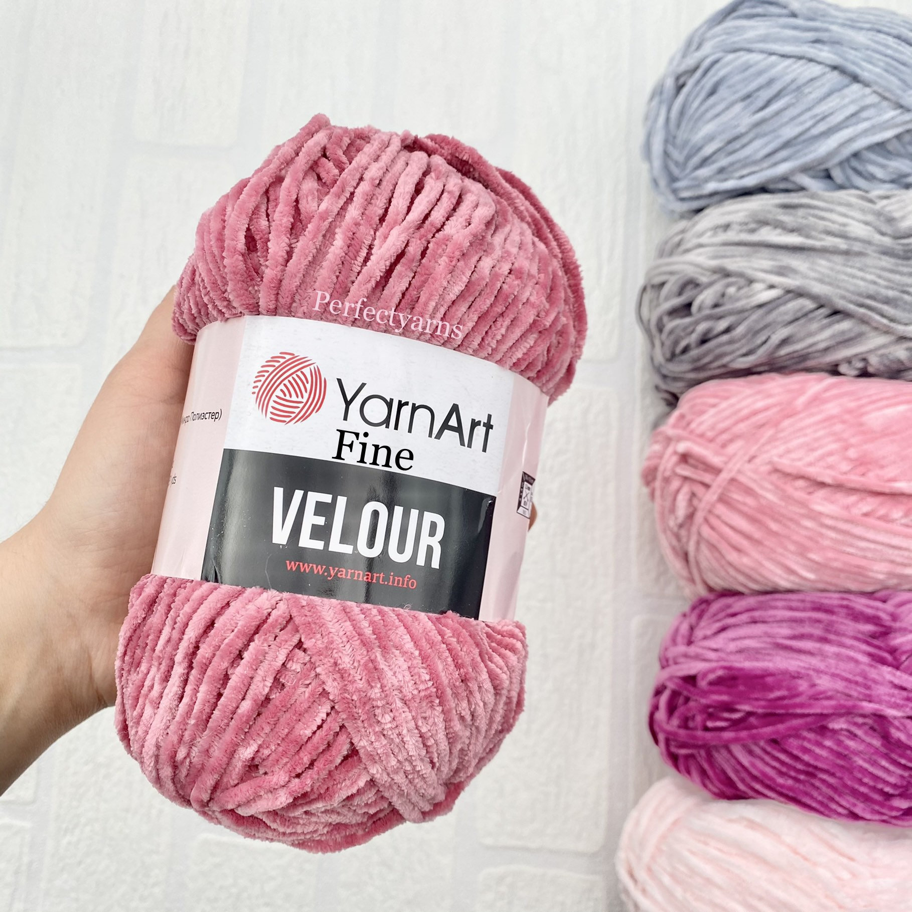 Soft Velvet Yarn, Yarnart Velour Yarn, Amigurumi Yarn, Baby