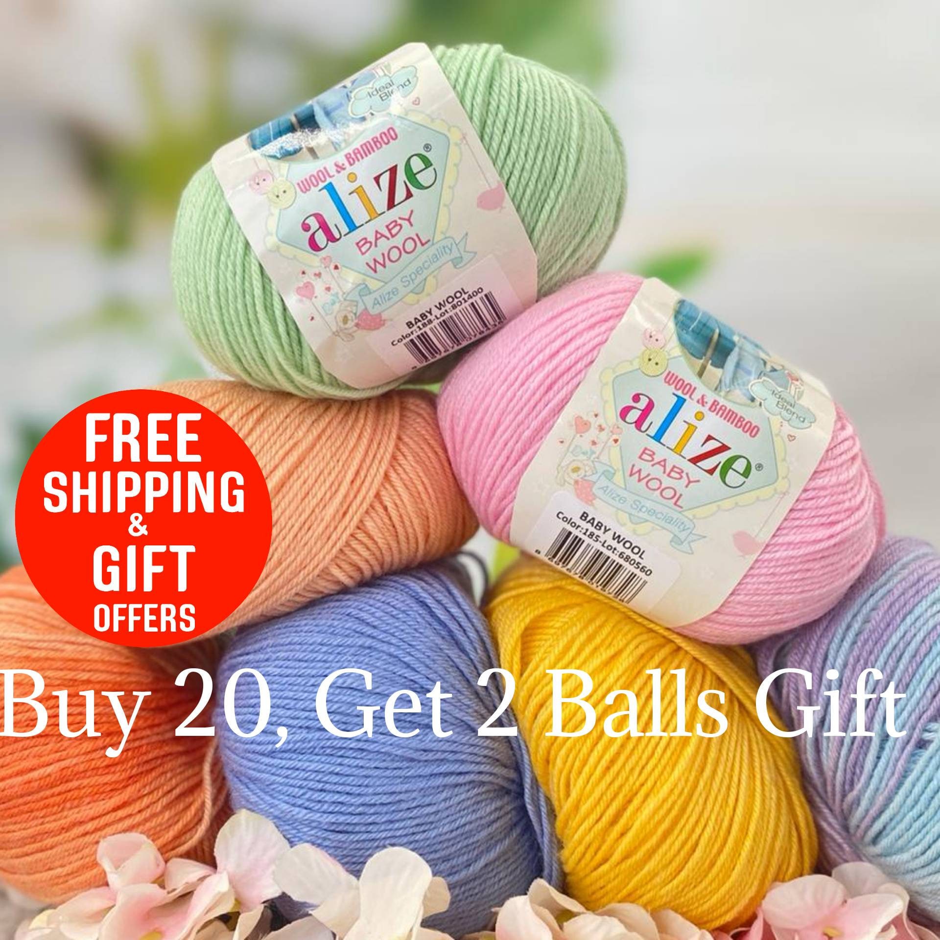 Alize baby wool deals