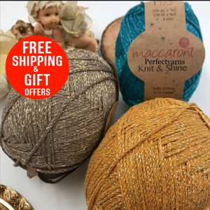 accessories yarn 2 sport crochet Bedspread metalic Yarnart bright lace yarn Cross Stitch Glitter Sport yarn glitzy yarn
