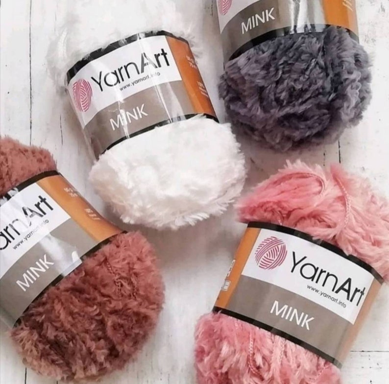 Yarnart Mink Baby Yarn Soft Yarn Toy Yarn Amigurumi Yarn Etsy