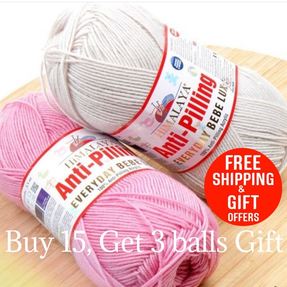 Himalaya Everyday Bebe Lux, Himalaya Yarn, Antipilling Acrylic