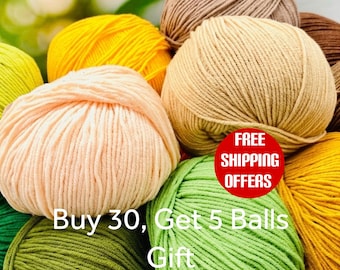Yarnart 4 Ply Amigurumi soft Cotton Yarn, Yarnart Doll Toy yarn, Yarn art cotton acrylic yarn, crochet Baby Yarns,  amigurumi Cotton Yarn