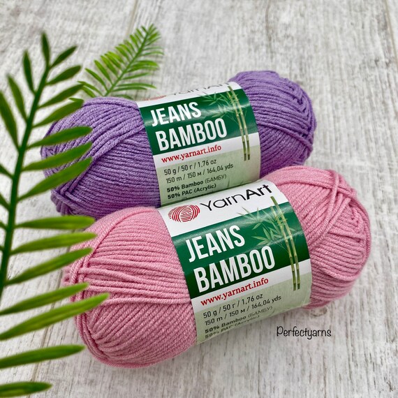 Amigurumi Bamboo Yarn Yarnart Jeans 