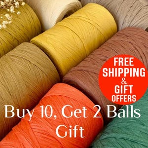 Crochet raffia raphia rafya yarns, 140 gr 240mt, 787 ft, craft supplies, crochet hat, beach hat yarn, beach bag yarn