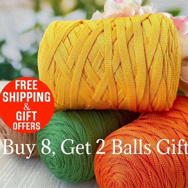 5mm Ribbon Polyester Yarn - Etsy