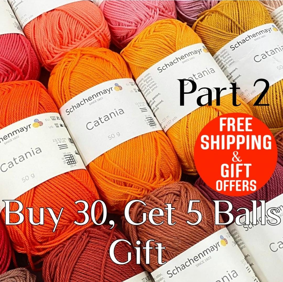 Catania Amigurumi Cotton Yarn Schachenmayr Mercerized Cotton