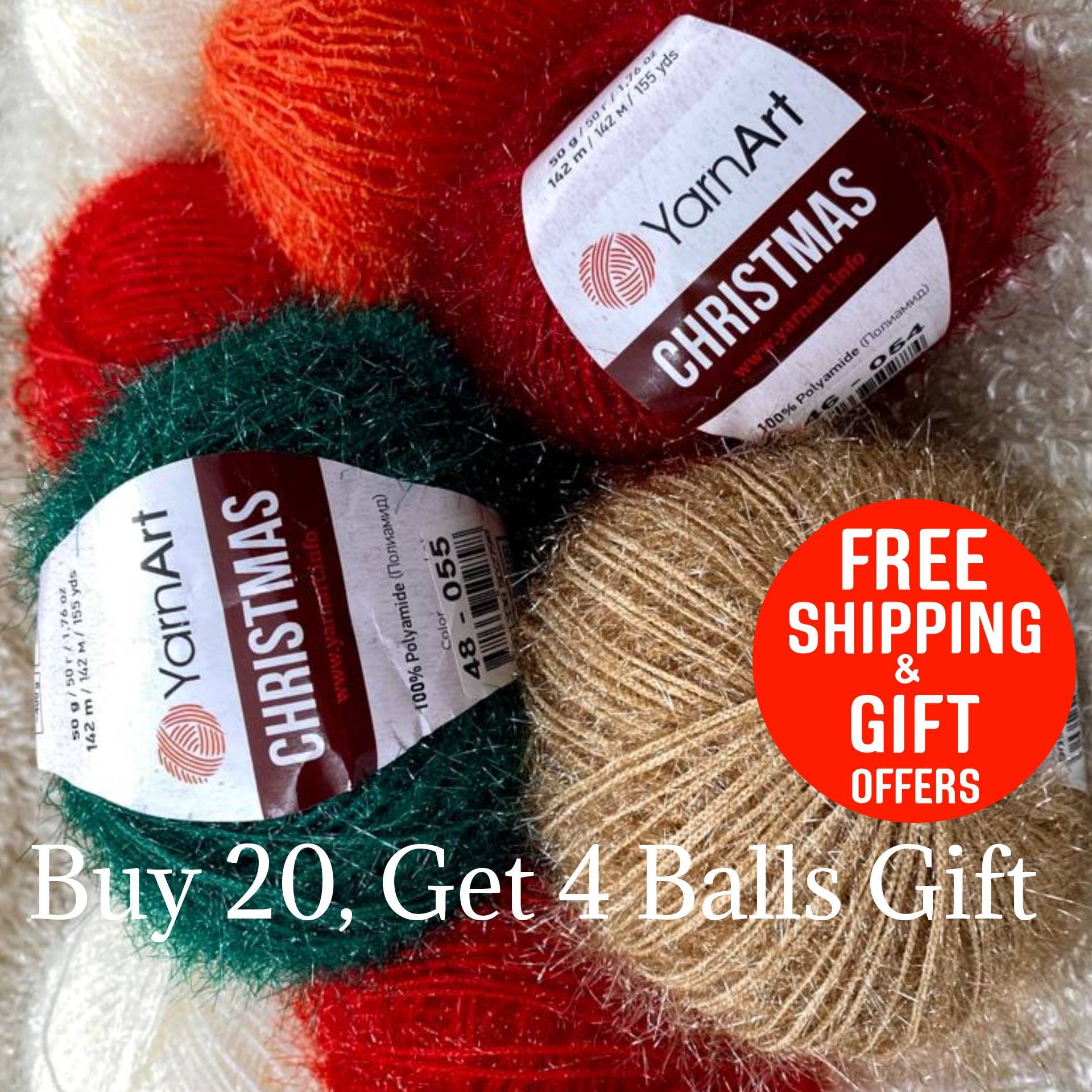 Glitter Yarn Sparkle Yarn Sport Yarn Accessories - Etsy