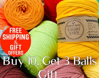 T-shirt Yarn: Recycled Cotton Crochet, Basket & Bag Cord
