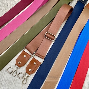 Bag Strap, Canvas Nylon, Colorful Crossbody Chain, Shoulder Handbag Strap, bag accessories, bag material