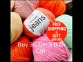 Soft Cotton Amigurumi Yarnart Jeans Yarns, 70 full colors available, Handmade amigurumi yarn, Yarn Art jeans, 4 ply sport amigurumi yarn