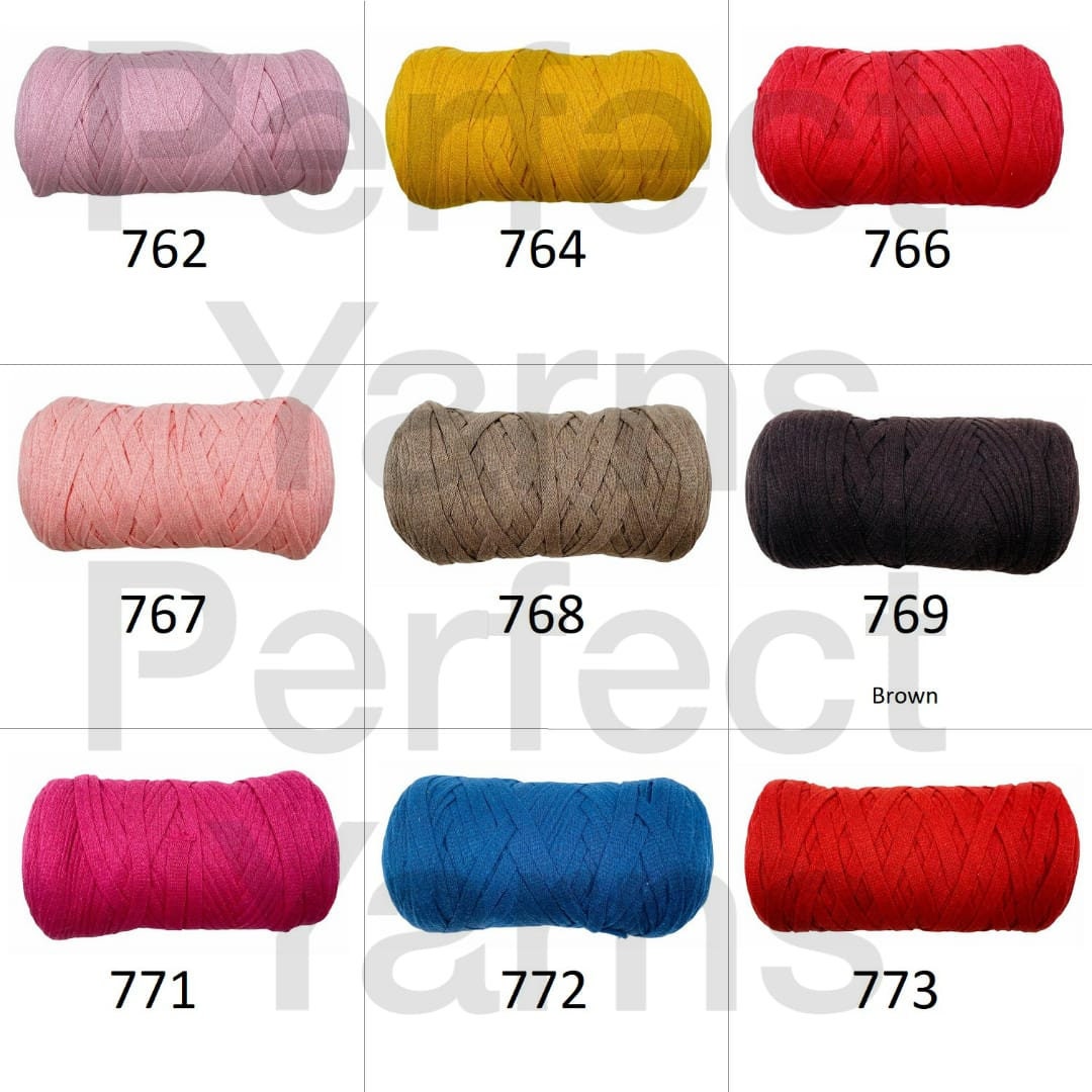 エムドット ribbon yarn tweed Giret ツイードジレ Ribbonxl 250g - 120 Metres Bobbin Hoooked Zpagetti T-shirt