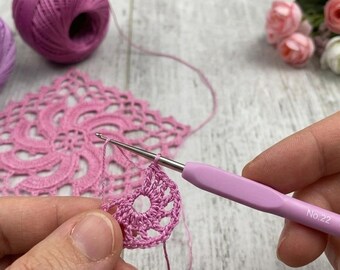 Tulip Etimo Rose Hook for Amigurumi, Blankets & Shawls, Ergonomic
