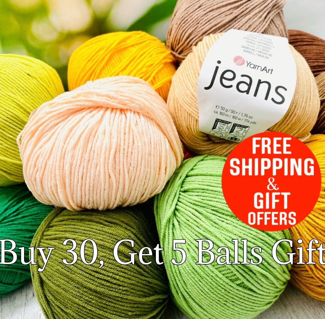 Yarnart Jeans Ply Amigurumi Soft Cotton Yarn, Yarnart Jeans Yarn, Yarn  Art Jeans, Crochet Baby Yarns, Jeans Yarn, Amigurumi Cotton Yarn
