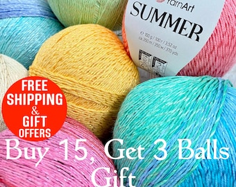 Cotton Viscose Blend Yarn: Lightweight Summer Knitwear