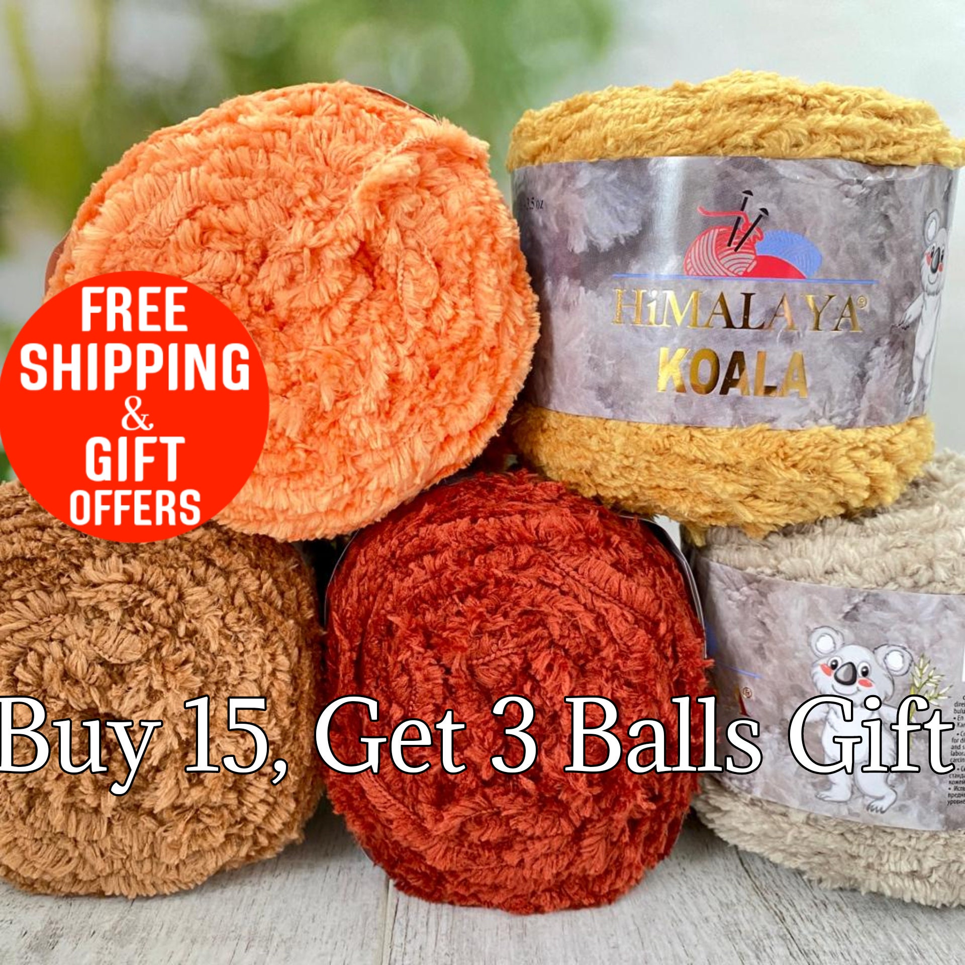 1 Ball Of Gradient Acrylic Yarn For Crocheting Shoes, Sandals, Baby Wear,  Etc.