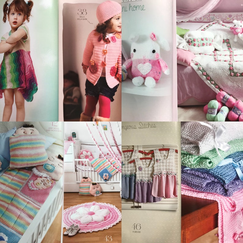 baby pattern pattern magazine hand knit patterns alize amigurimi knitting pattern kids patterns 158 models magazine for knitting