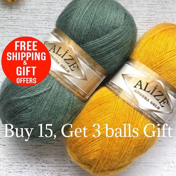 Fingering yarn, Alize Angora Gold, Wool yarn, mohair yarn, acrylic yarn, crochet yarn, Alize yarn, crochet yarn, Lace yarn, Angora wool