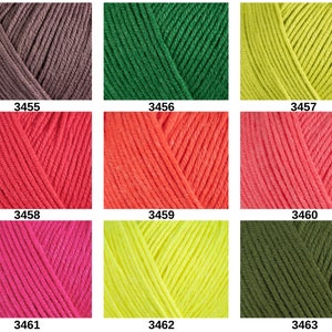 Gazzal baby Cotton, cotton yarn, Knitting Yarn, crochet yarn, baby yarn, hypoallergenic yarn, gazzal, gazzal baby yarn, baby cotton, gazzal image 9