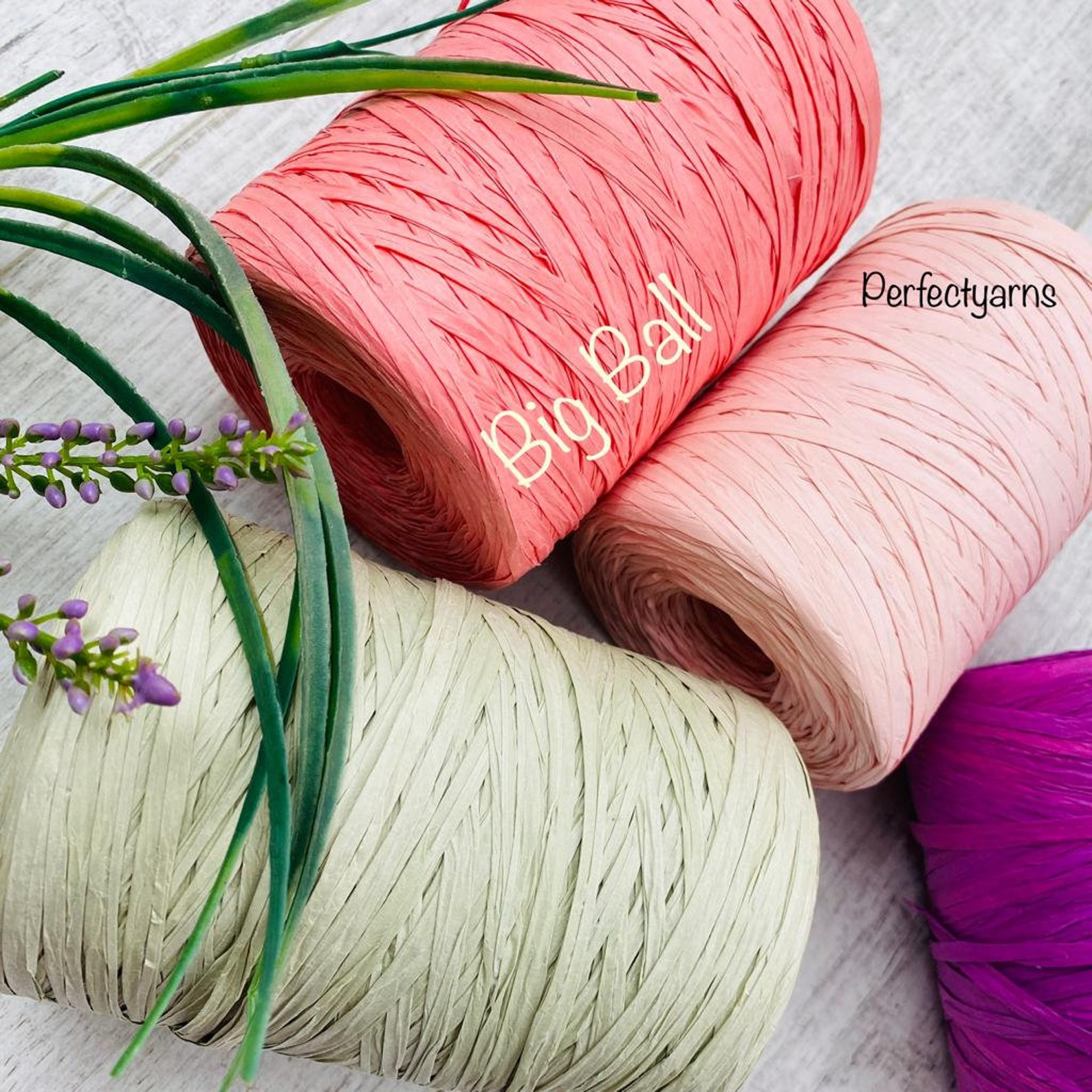 Raffia Yarn Craft Yarn Paper Raffia Macrame Raffia Yarn Etsy
