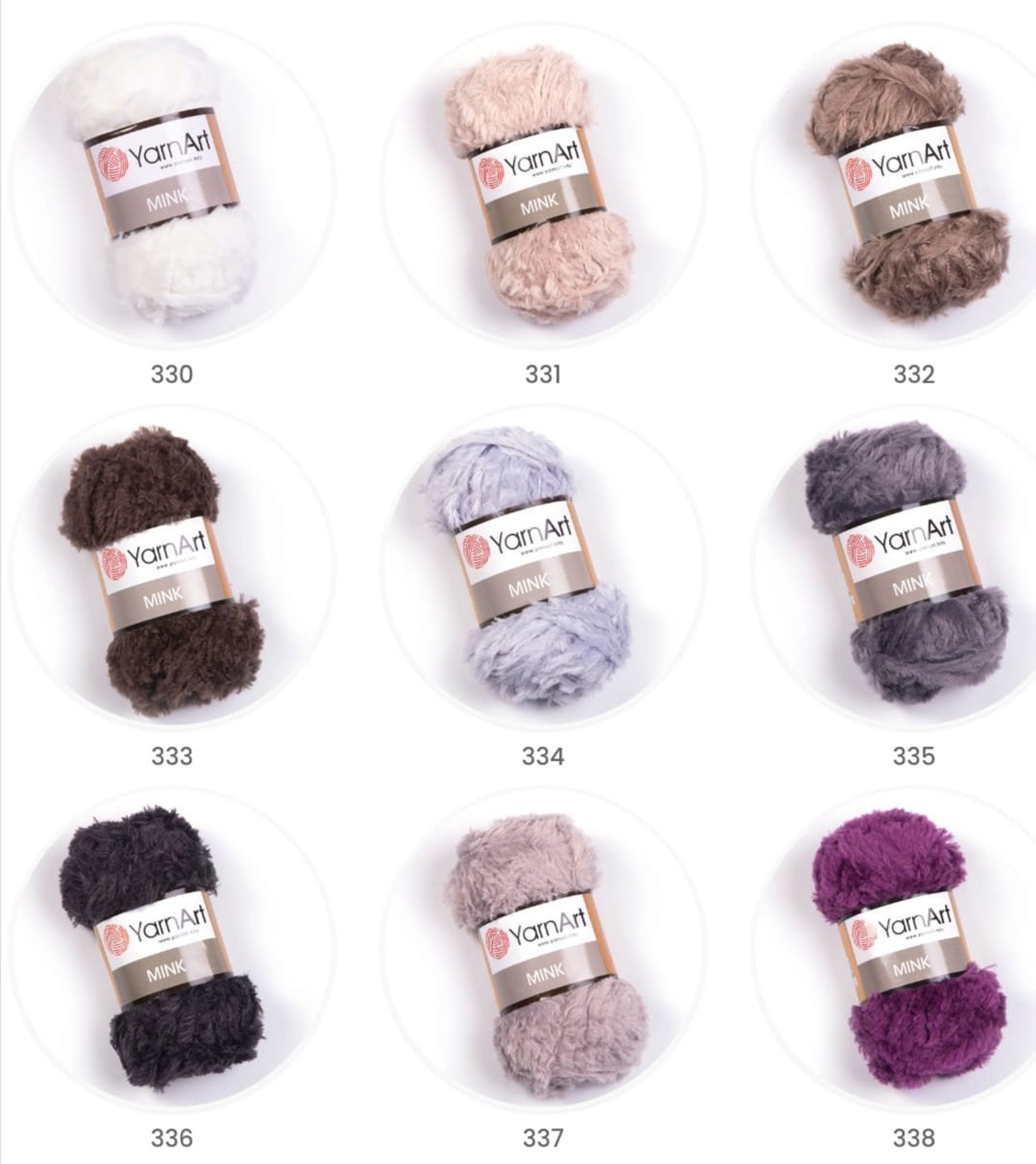 Yarnart Mink Baby Yarn Soft Yarn Toy Yarn Amigurumi Yarn Etsy