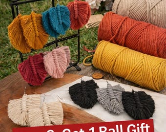 Macrame Yarn Cord Rope