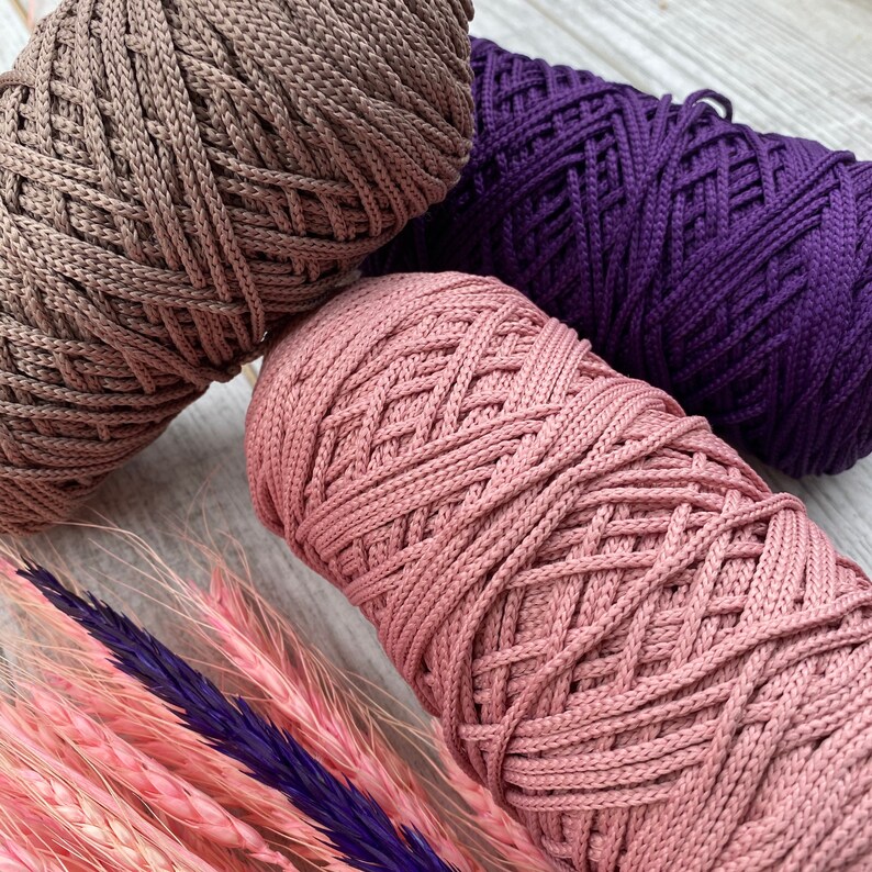 3 mm PP Macrame yarn 175 meters 250 grams 881 oz 191 yards Etsy