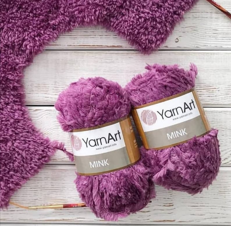Yarnart Mink Baby Yarn Soft Yarn Toy Yarn Amigurumi Yarn Etsy