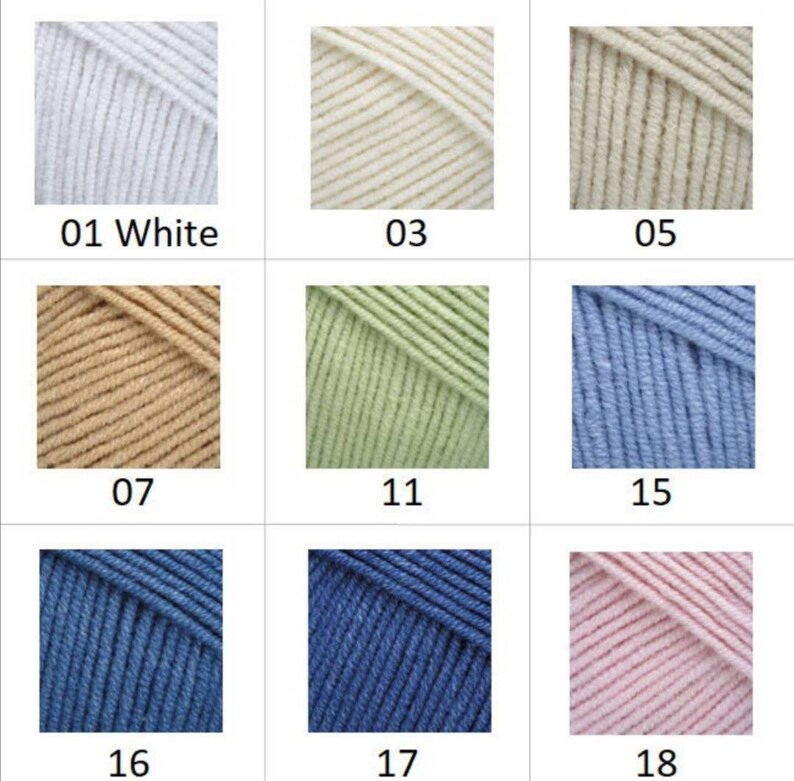 Amigurumi Soft Cotton Yarn Yarnart Jeans Crochet Baby Yarns Etsy