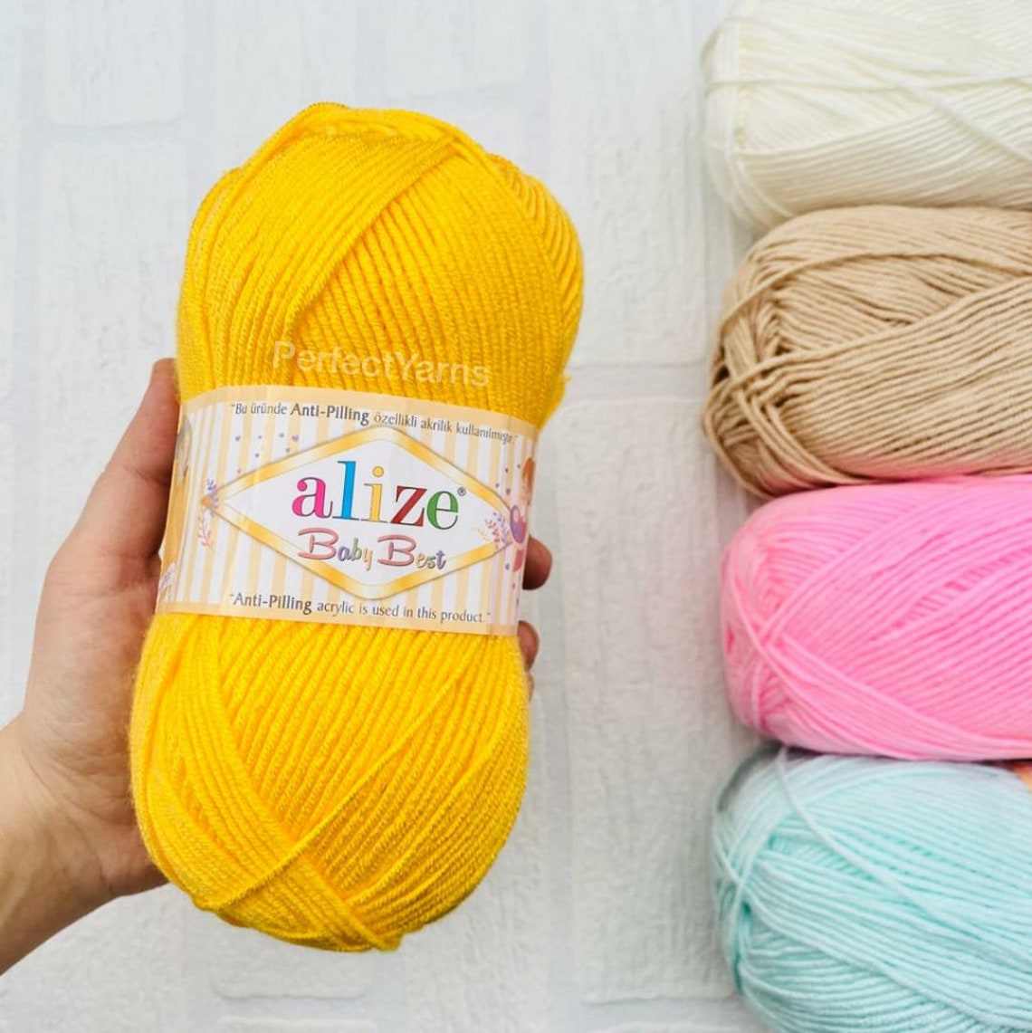 Alize Baby Best Soft Yarn Hypoallergenic Yarn Baby Yarn Etsy UK