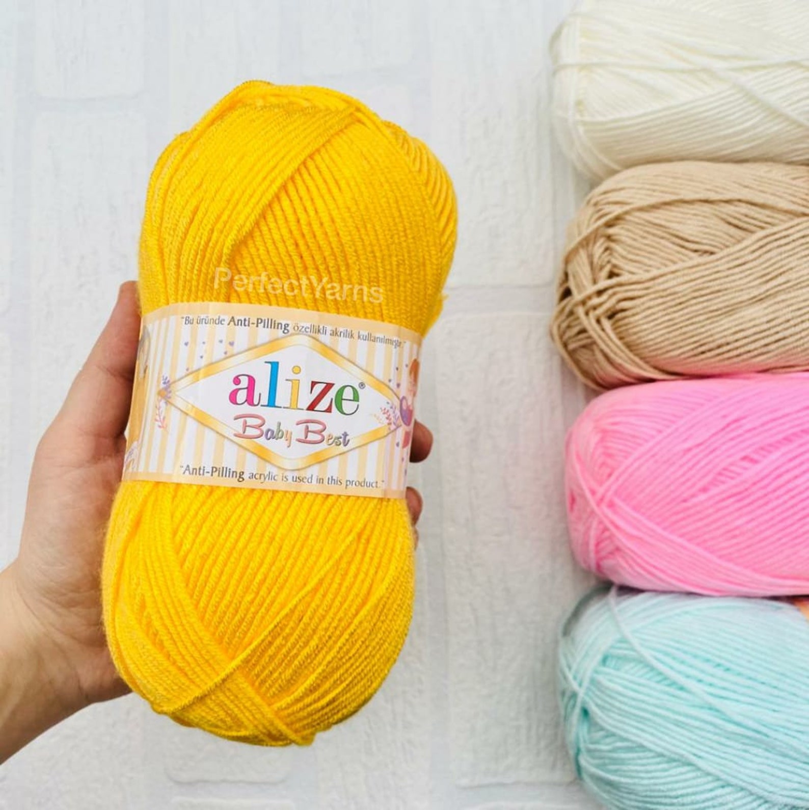 Alize Baby Best Soft Yarn Hypoallergenic Yarn Baby Yarn Etsy