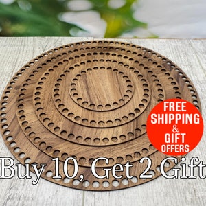 Crochet Bases, Wooden Oval basket bottom, Wooden floor for crochet basket, Wide rounded wooden base for crochet basket,  woodenbase, plywood