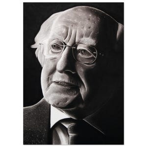 Stampa di Michael D. Higgins – (Poster su carta semi-lucida di alta qualità)