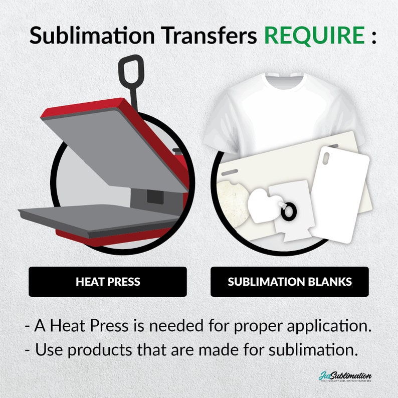 Sublimation Heat Transfers Etsy