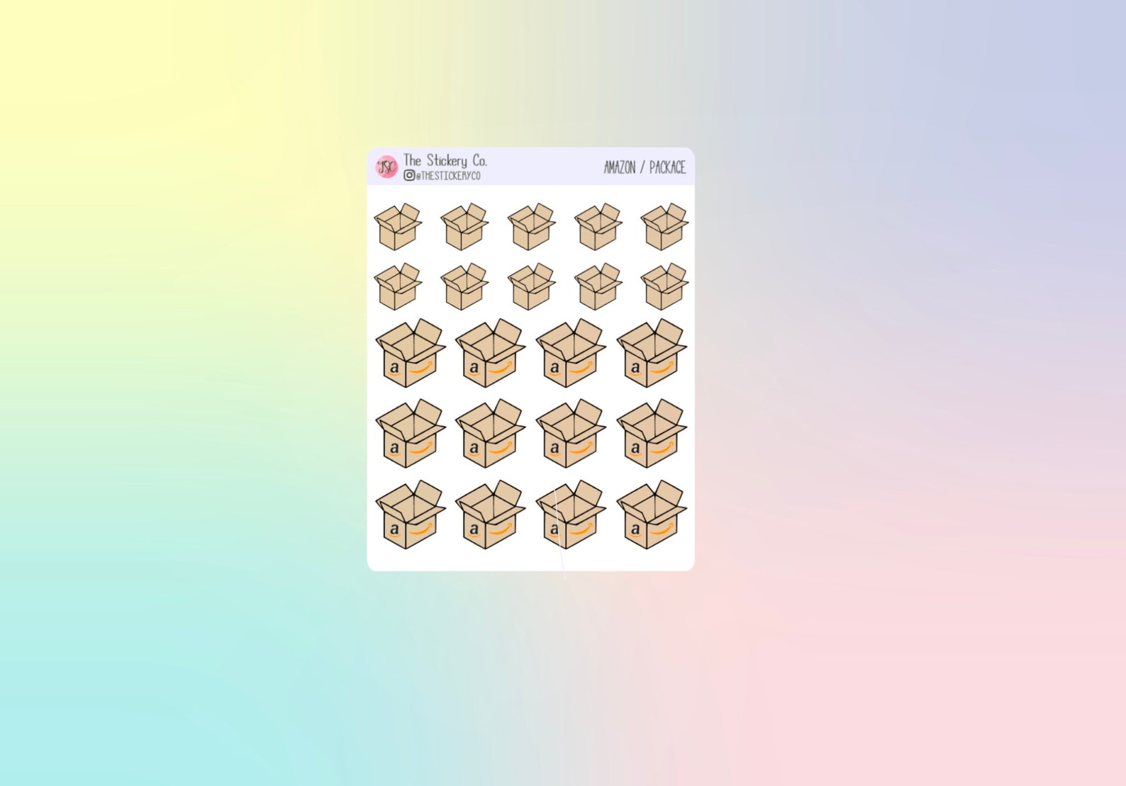 Amazon Sticker Package Sticker Functional Planner Stickers Etsy