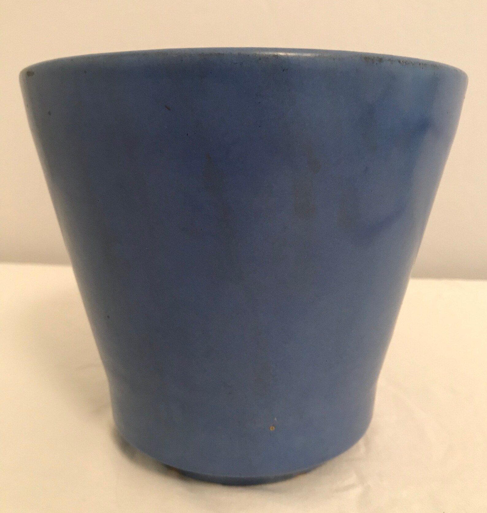 Catalina Tapered Flower Pot Blue 6 Etsy