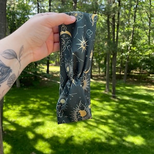 HEADBAND / Astrology fantasy headband / turban headband / knotted headband / hair accessories / fitness accessories