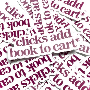 STICKER | Clicks add book to cart