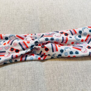 SUMMER READING HEADBAND / hobby headband / reader turban headband / knotted headband / bookish hair accessories / fitness accessories
