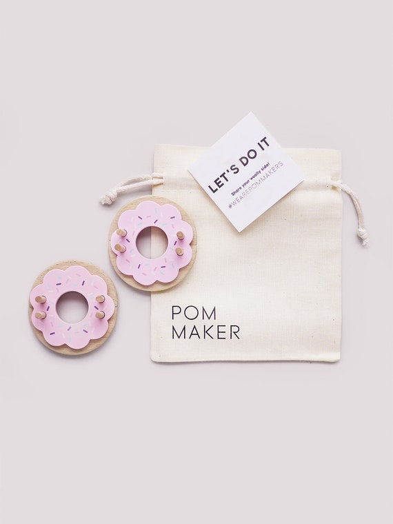 Macaron Pom Maker - Rose - Pom Maker