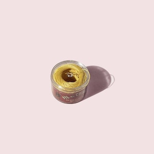 Fil Au Chinois Waxed Linen Thread Capsule - Yellow