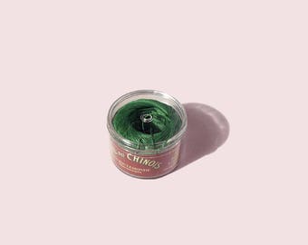 Cápsula de hilo de lino encerado Fil Au Chinois - Verde brillante