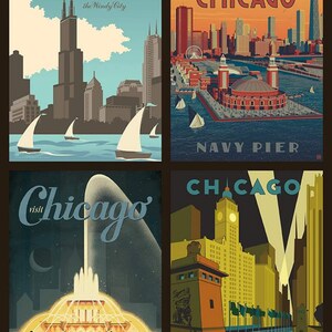 Destinations Pillow Panel - Chicago
