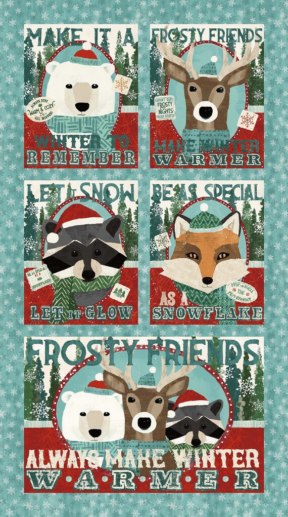 frosty friends quilt pattern