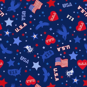 Americana - USA - Half Yard