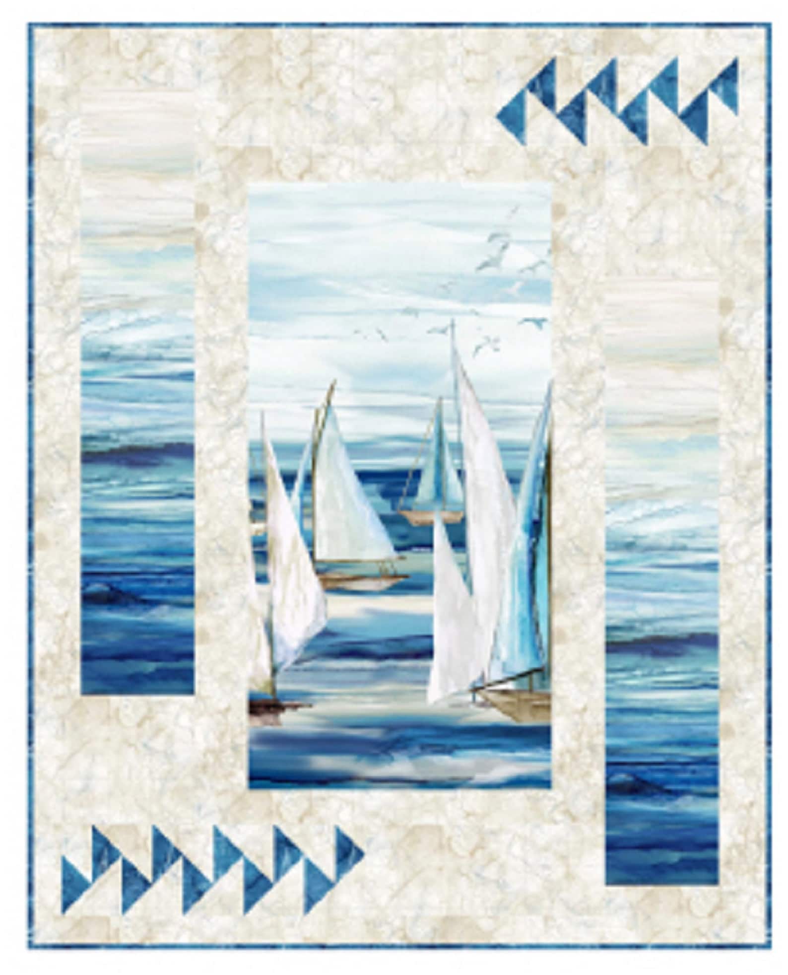 Panel Panache Sail Away Quilt Kits Etsy