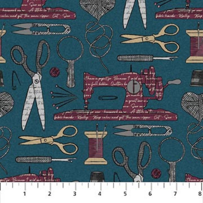 Material Girl Fabric Sewing Notions 2321668 Half Yard Etsy