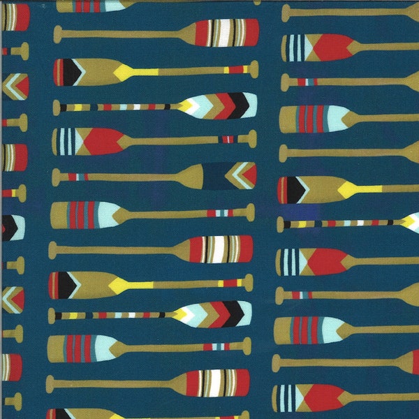 Lakeside Story Fabric - Camp Wannaquilt - Half Yard