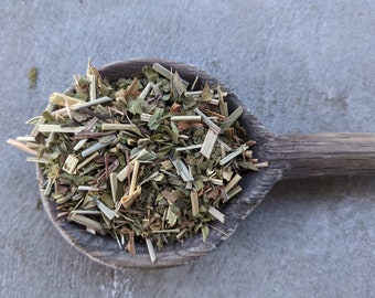 Peppermint Lemongrass Herbal Tea: Naturally Caffeine Free Blend